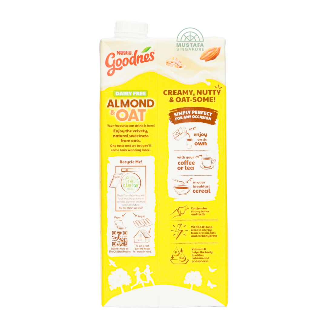 Nestle Goodnes Dairy Free Almond & Oat 1L