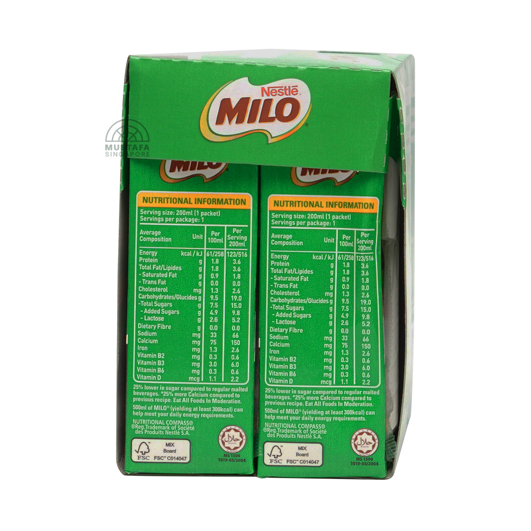 Milo Original 6 x 200ml