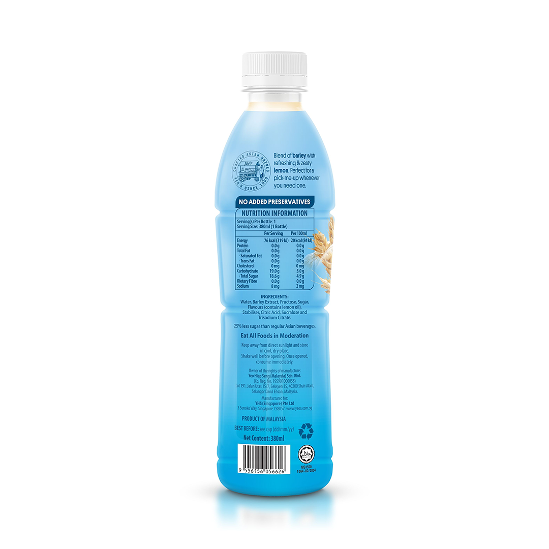 Yeo's Lemon Barley Drink 380ml