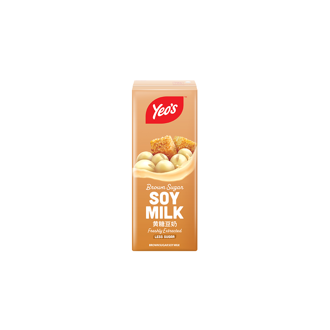 Yeo's Brown Sugar Soy Milk 250ml x 6s