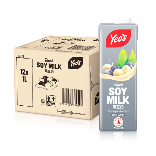 Yeo's Black Soy Milk 1L