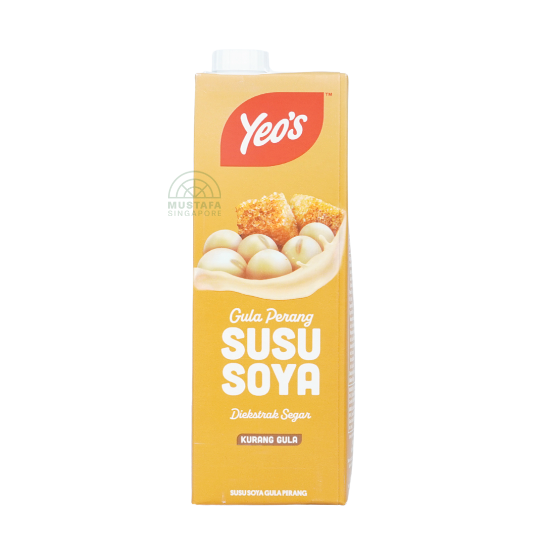 Yeo's Soya Milk Brown Sugar Less Sugar 1L
