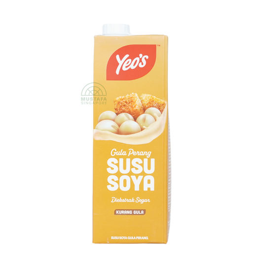 Yeo's Soya Milk Brown Sugar Less Sugar 1L