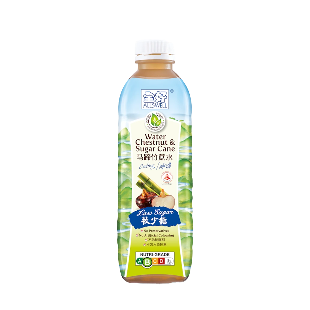 Allswell Water Chestnut Less Sugar 1000ml