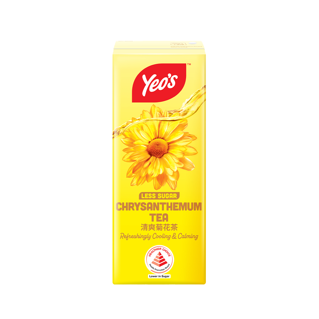 Yeo's Chrysanthemum Tea Less Sugar 250ml x 6s