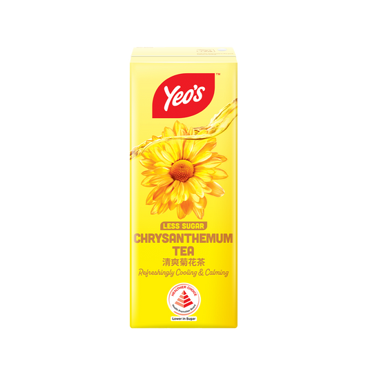 Yeo's Chrysanthemum Tea Less Sugar 250ml x 6s