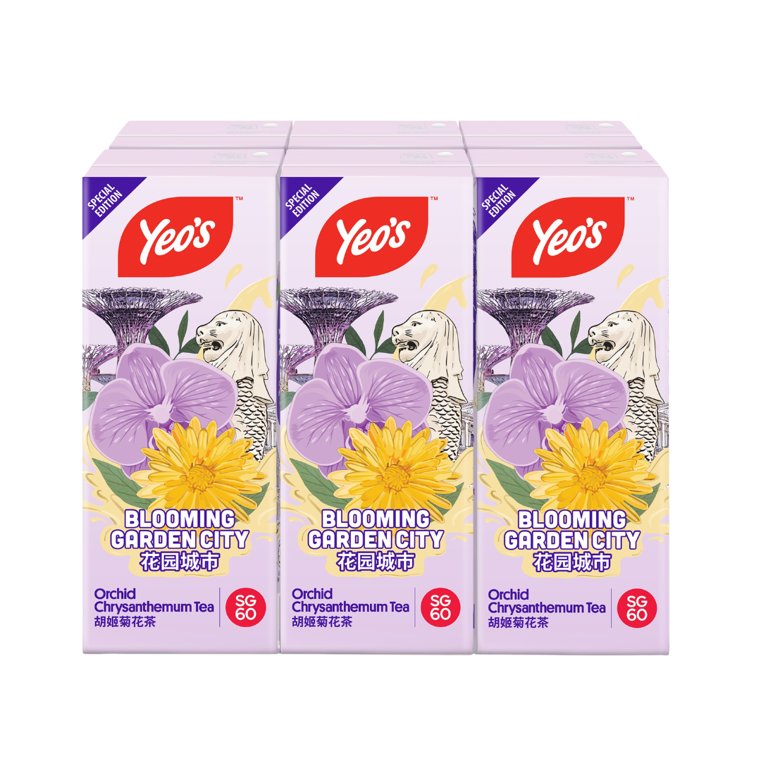Yeo's Chrysanthemum Tea Orchid 250ml x 6s