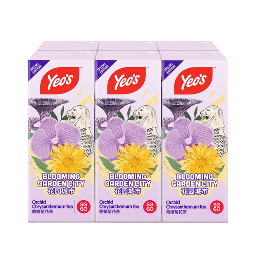 Yeo's Chrysanthemum Tea Orchid 250ml x 6s