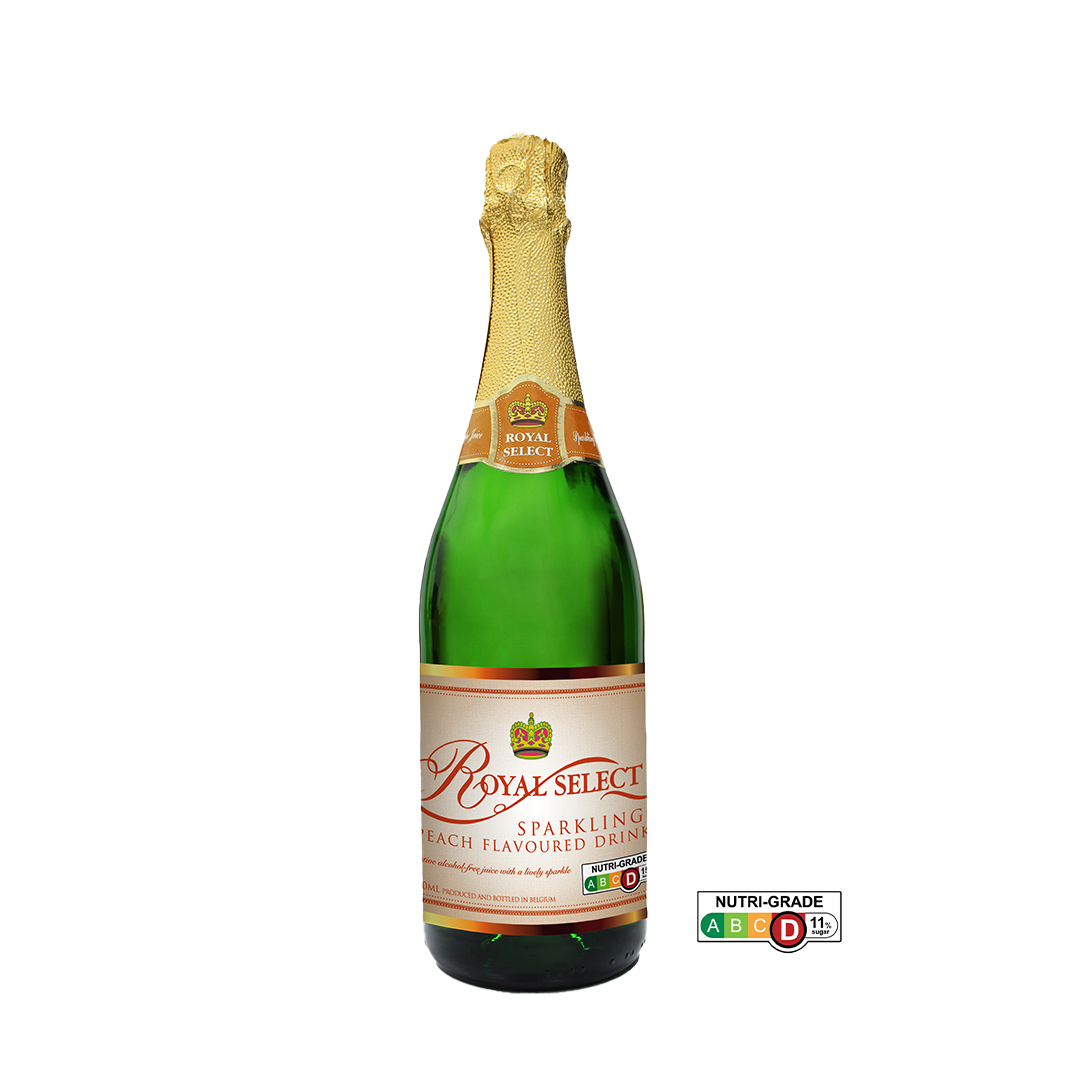Royal Select Sparkling Peach Flavoured Drink 750ml