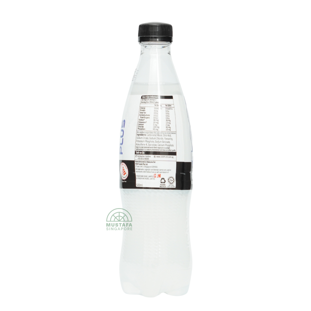 100 Plus Zero Sugar Original 500ml