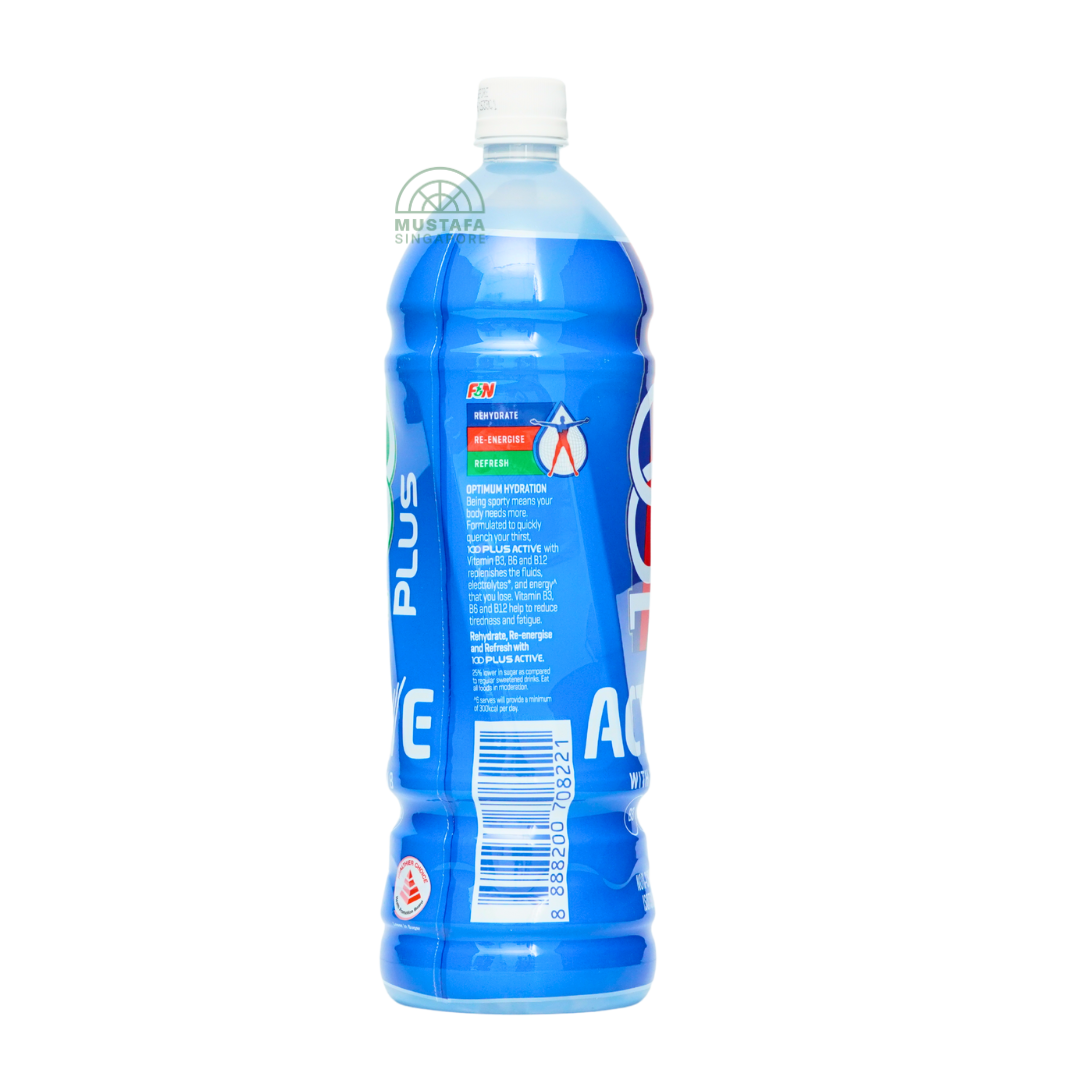 100 Plus Active with Vitamin B Non-Carbonated Isotonic Drink 1.5L