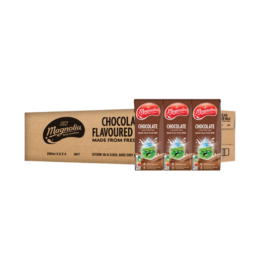 F&N Magnolia Chocolate Fresh Milk 24 x 200ml