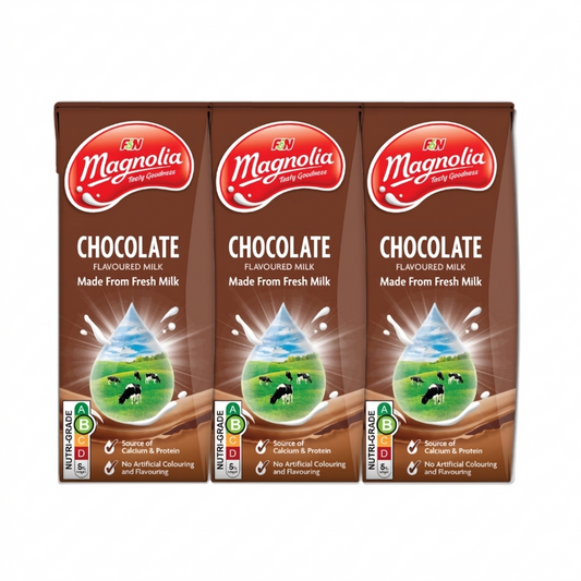 F&N Magnolia Chocolate Fresh Milk 6 x 200ml