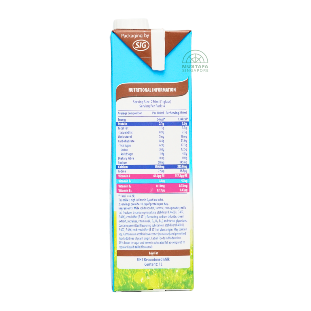 Dutch Lady Chocolate Flavoured Milk 1L