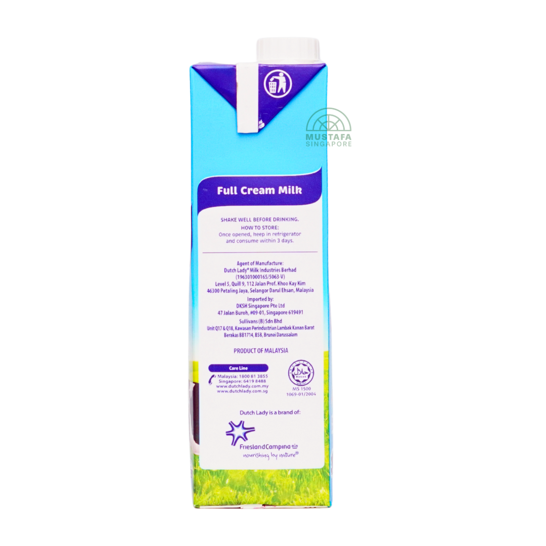 Dutch Lady Full Cream Milk 1L