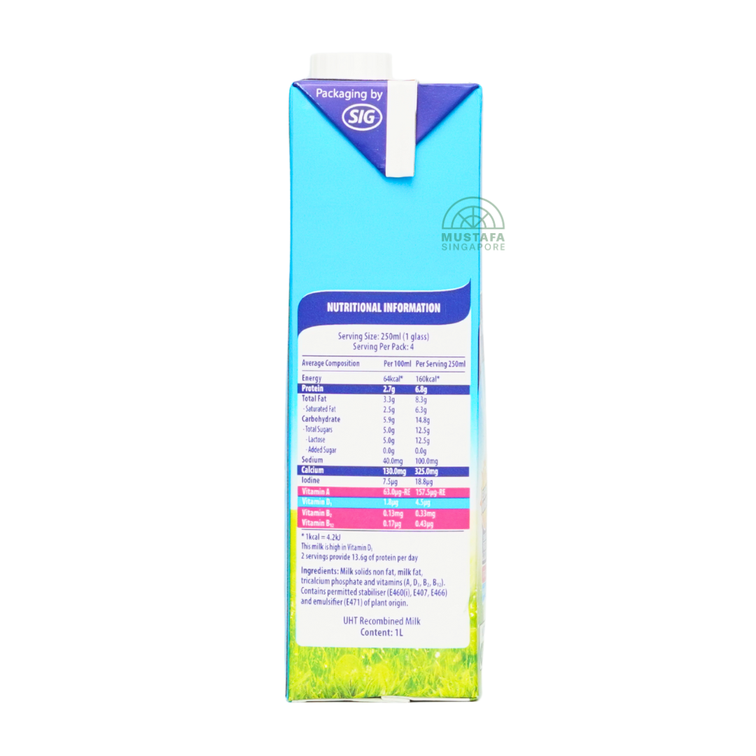 Dutch Lady Full Cream Milk 1L