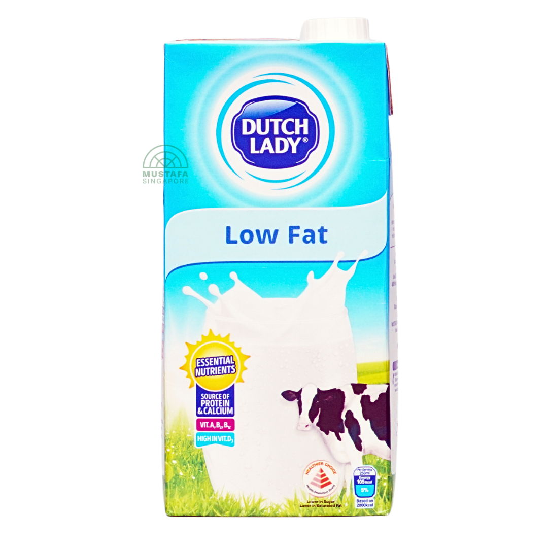 Dutch Lady Low Fat Milk 1L
