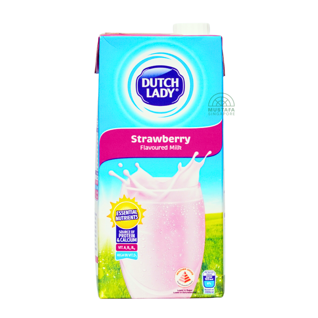 Dutch Lady Strawberry Flavoured Milk 1L