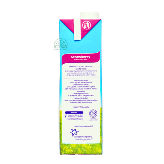 Dutch Lady Strawberry Flavoured Milk 1L