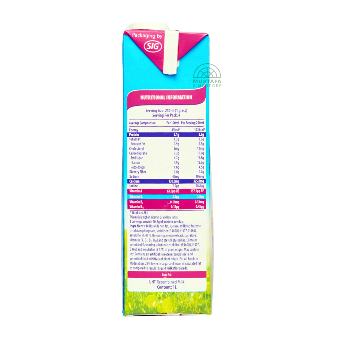 Dutch Lady Strawberry Flavoured Milk 1L