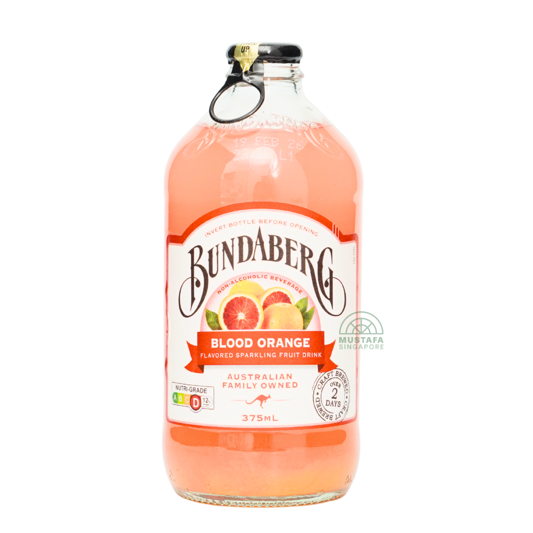 Bundaberg Blood Orange Flavoured Sparkling Fruit Drink 375ml