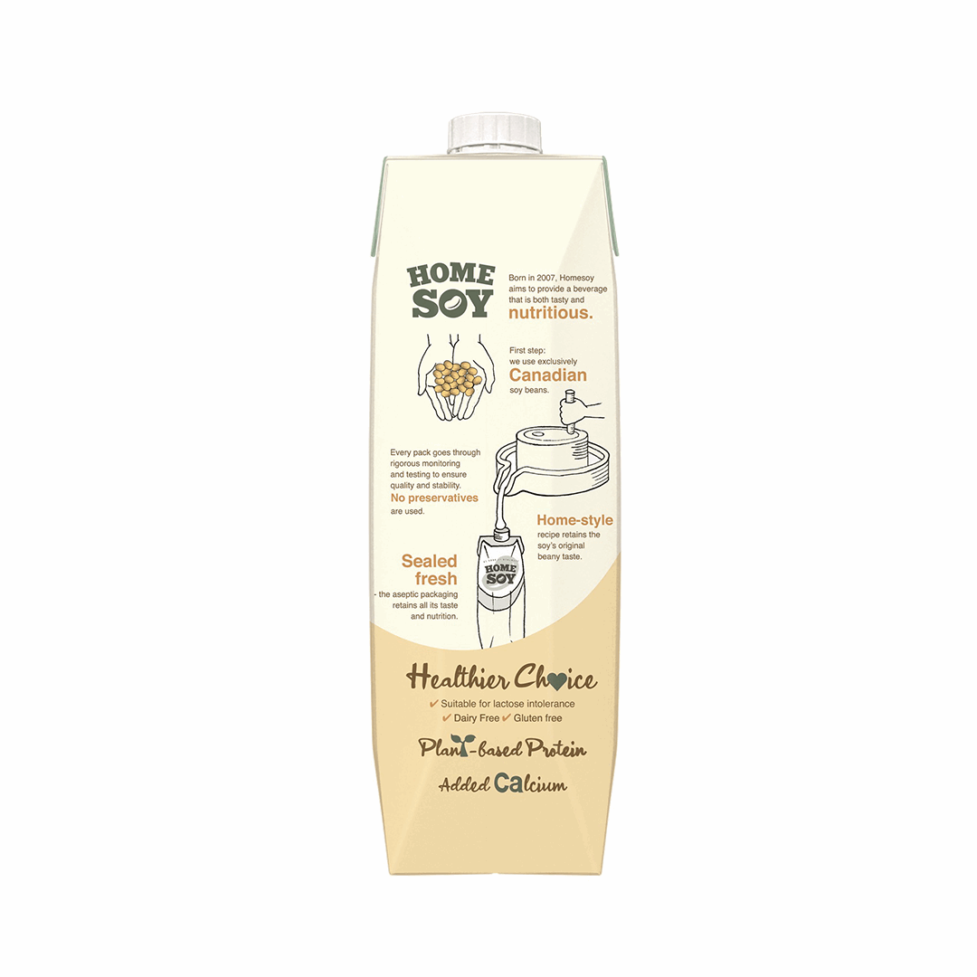 Homesoy Soya Milk Unsweetened 1L