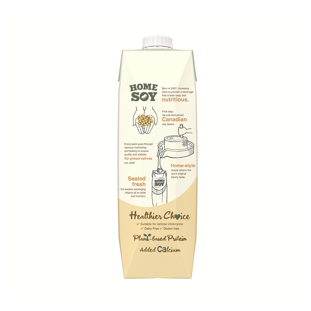 Homesoy Soya Milk Unsweetened 1L