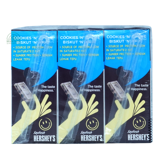 Soyfresh Hershey's Cookies 'N' Creme Flavoured Soya Milk 6 x 236ml