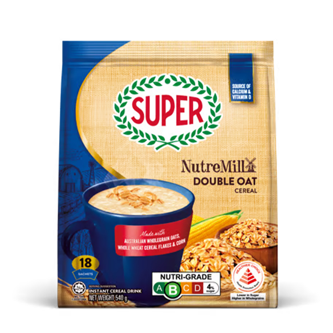 Super NutreMill Instant Cereal 540g (Double Oat)