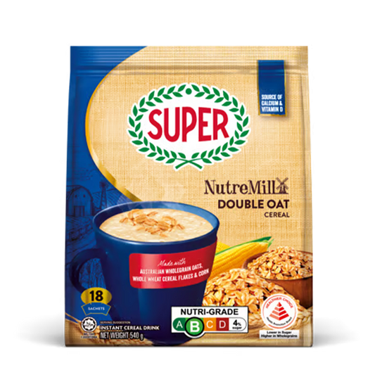 Super NutreMill Instant Cereal 540g (Double Oat)