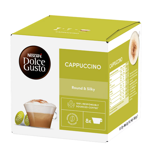 Nescafé Dolce Gusto Cappuccino Capsules 8s