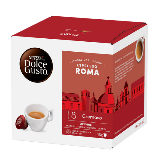 Nescafé Dolce Gusto Espresso Roma Cremoso Capsules 16s