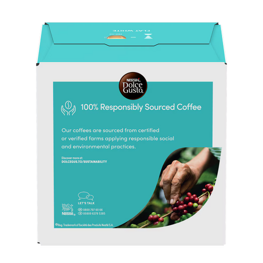 Nescafé Dolce Gusto Flat White Capsules 16s