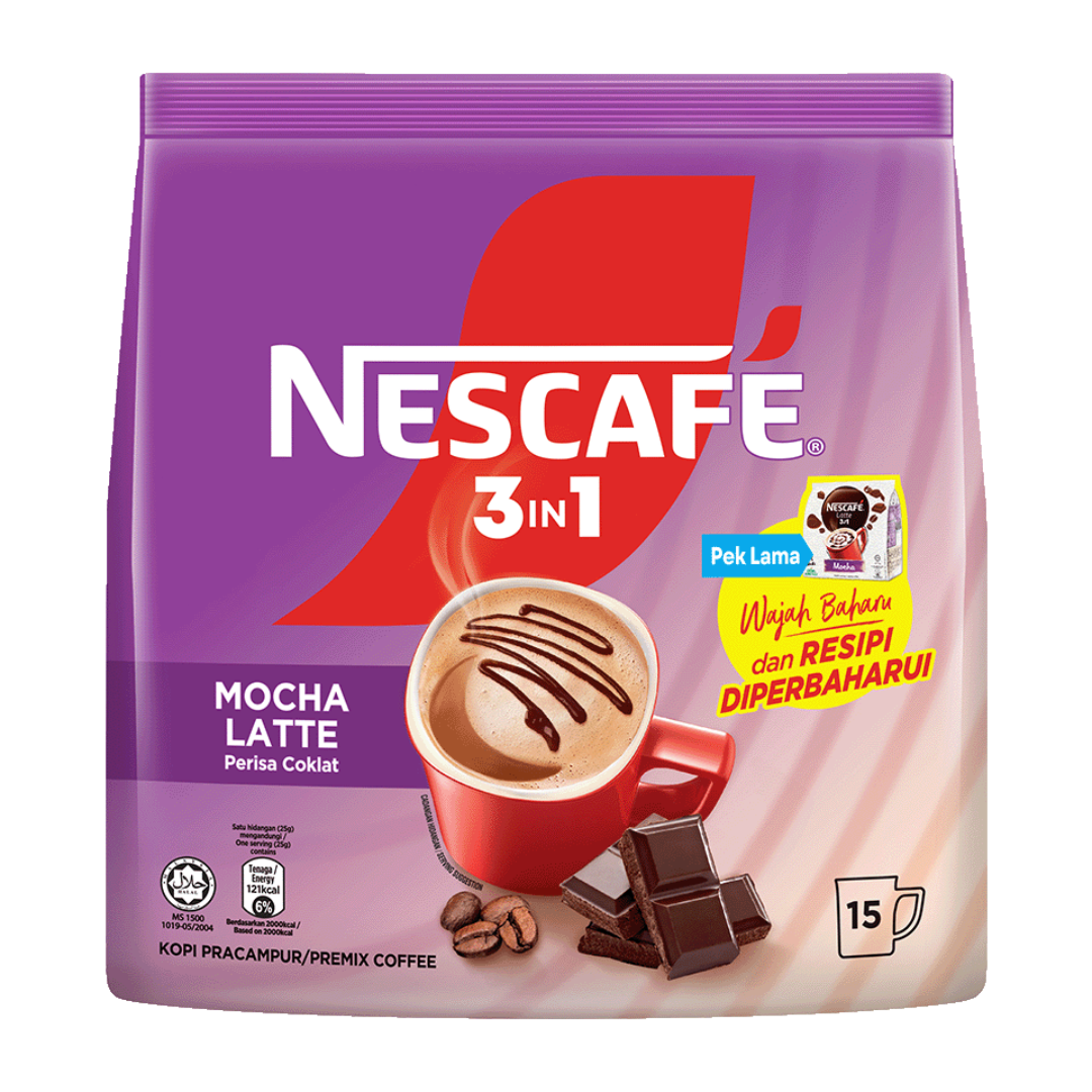 Nescafe 3in1 Mocha Latte 15 x 25g