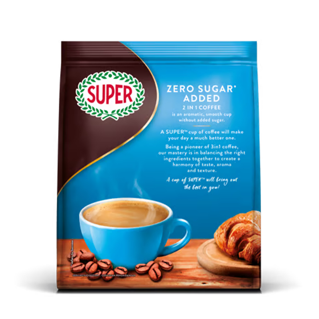 Super 2-In-1 Instant Coffee (Zero Sugar) 420g