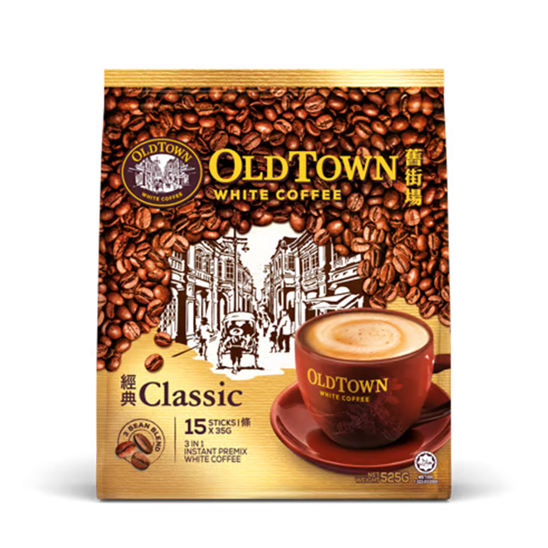 Old Town 3-in-1 Instant White Coffee 525g (Classic)