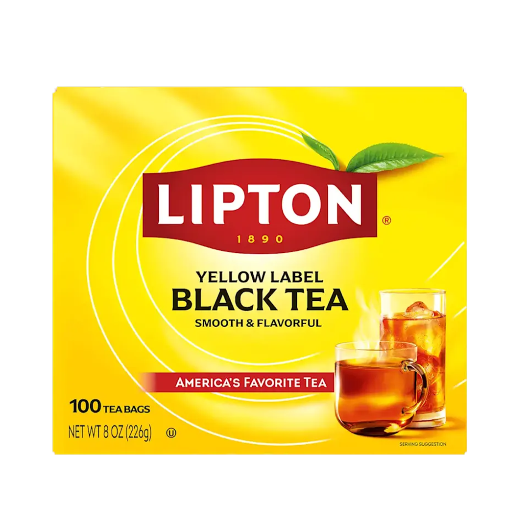 Lipton Yellow Label Black Tea International Blend Bags 100s