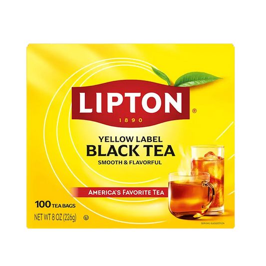 Lipton Yellow Label Black Tea International Blend Bags 100s