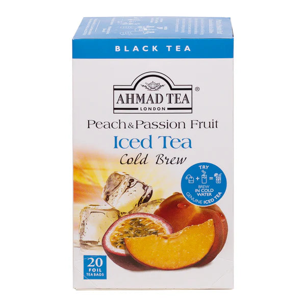 Ahmad Tea Peach & Passion Fruit Iced Tea Cold Brew 2g x 20 bags