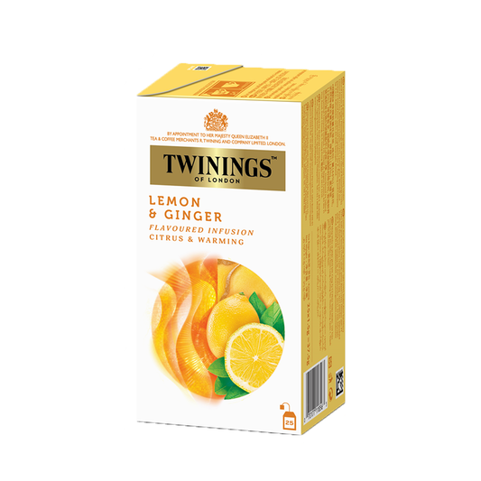 Twinnings Lemon & Ginger 25s