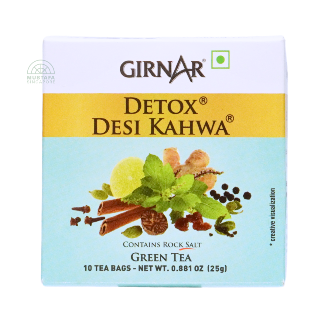 Girnar Detox Desi Kahwa Green Tea 2.5g x 10 25g