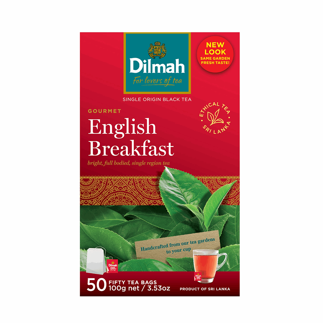 Dilmah String & Tag English Breakfast Tea 2g x 50 bags