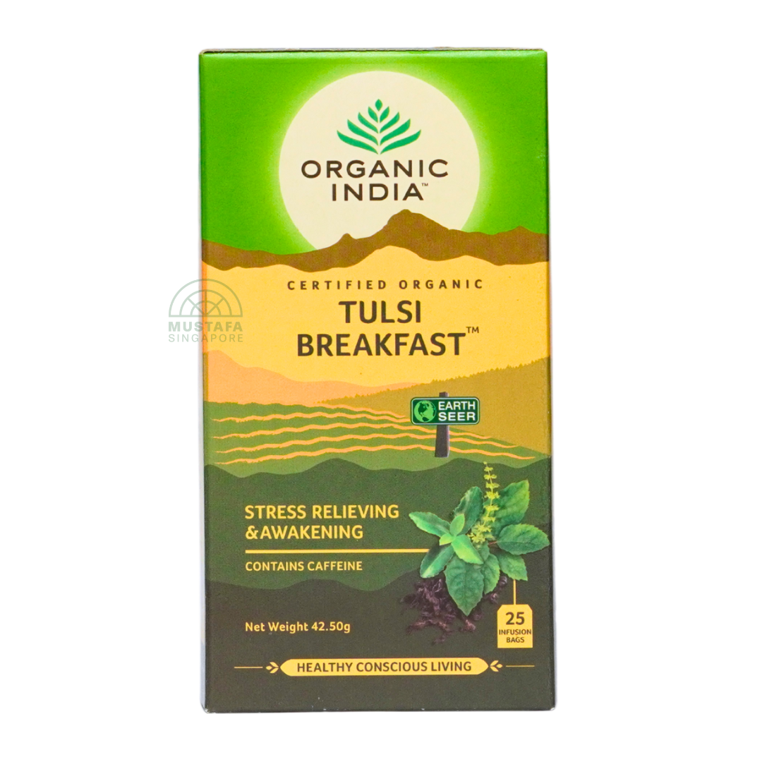 Organic India Tulsi Breakfast 42.50g 25 Infusion Bags