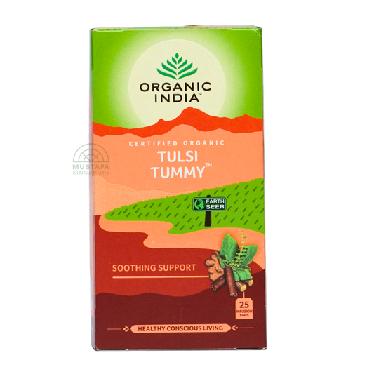 Organic India Tulsi Tummy 45g 25 Infusion Bags