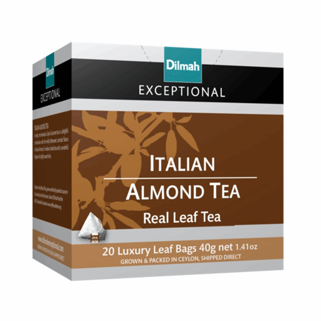 Dilmah String & Tag Italian Almond Tea 2g x 20 bags