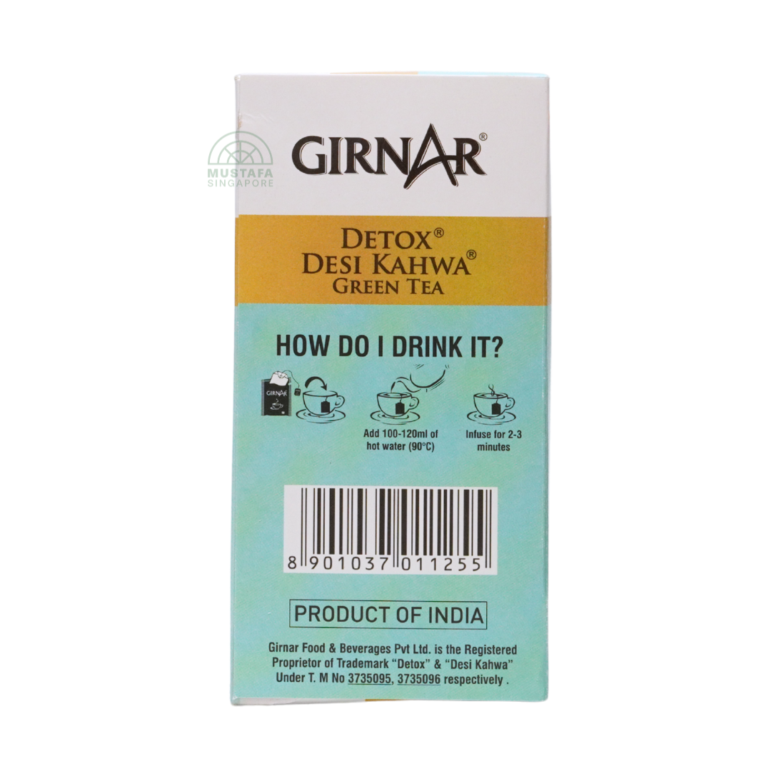 Girnar Detox Desi Kahwa Green Tea 2.5g x 36 90g