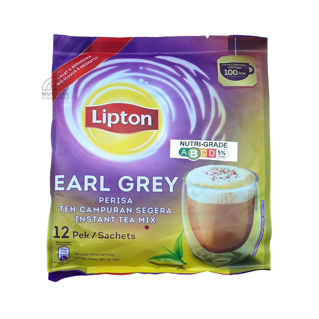 Lipton 3-in-1 Instant Milk Tea Latte Earl Grey 12s