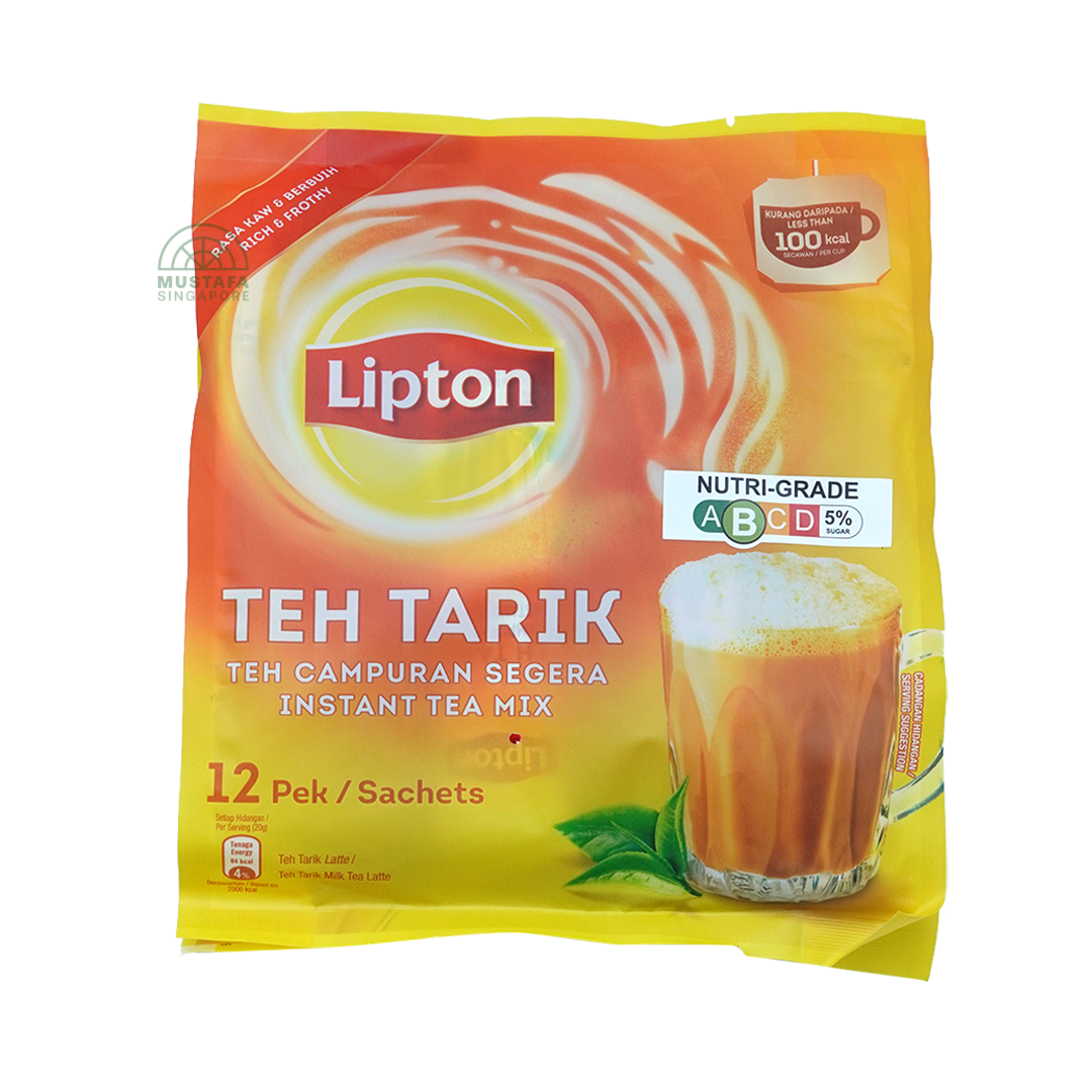 Lipton 3-in-1 Instant Milk Tea Latte Teh Tarik 12s