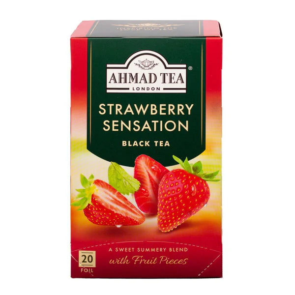 Ahmad Tea Strawberry Sensation Black Tea 2g x 20 bags