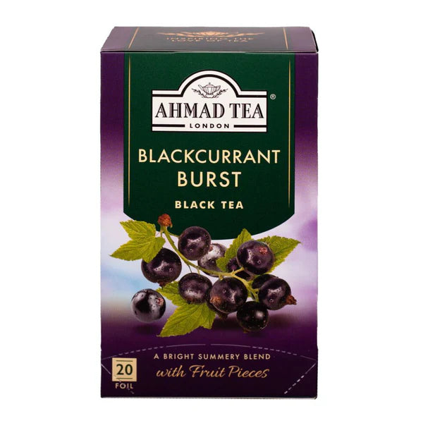 Ahmed Tea Blackcurrant Burst Black Tea 2g x 20 bags